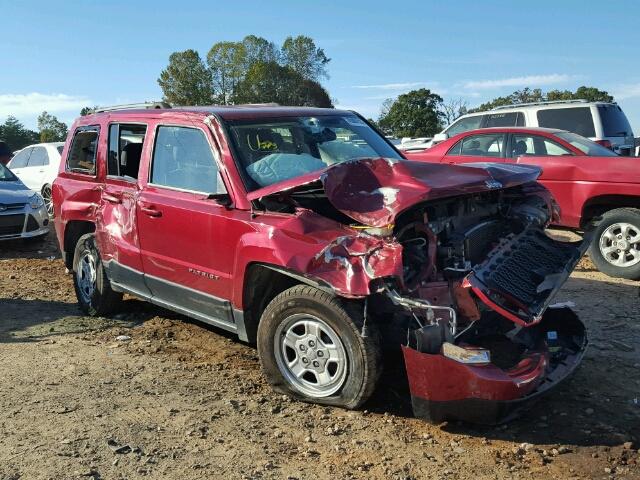 1C4NJPBA5DD130520 - 2013 JEEP PATRIOT SP RED photo 1