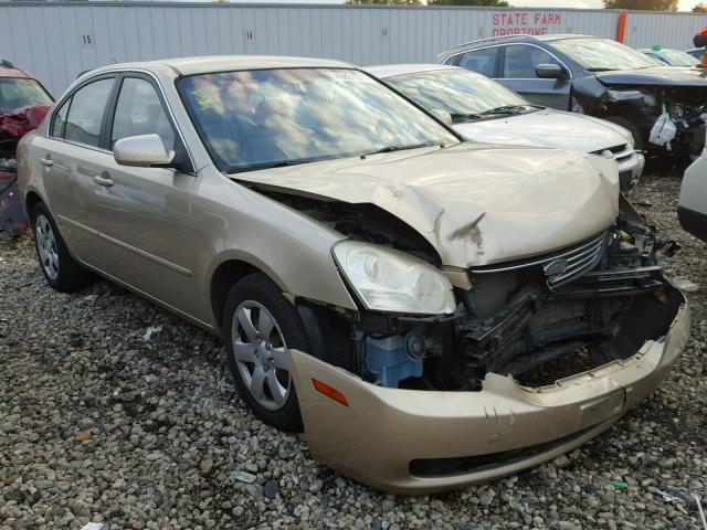 KNAGE123775137881 - 2007 KIA OPTIMA LX TAN photo 1