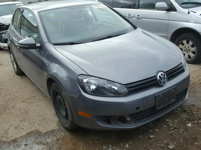 WVWAA7AJ9CW033999 - 2012 VOLKSWAGEN GOLF GRAY photo 1