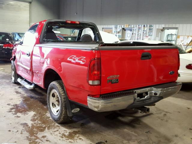 2FTRF18W44CA24661 - 2004 FORD F-150 HERI RED photo 3