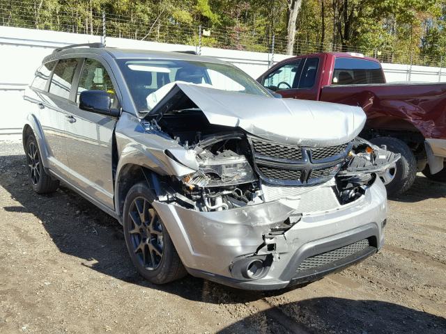 3C4PDCBB8HT684586 - 2017 DODGE JOURNEY SX SILVER photo 1