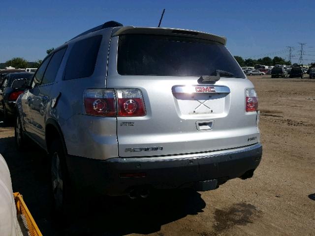 1GKKVRED2BJ266745 - 2011 GMC ACADIA SLT 银色 照片 3