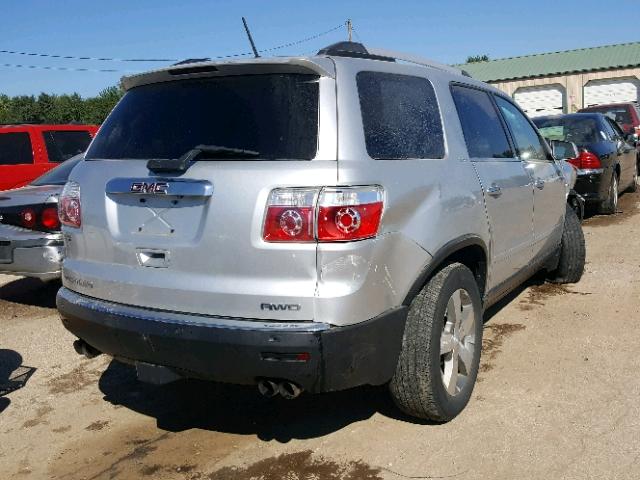 1GKKVRED2BJ266745 - 2011 GMC ACADIA SLT 银色 照片 4