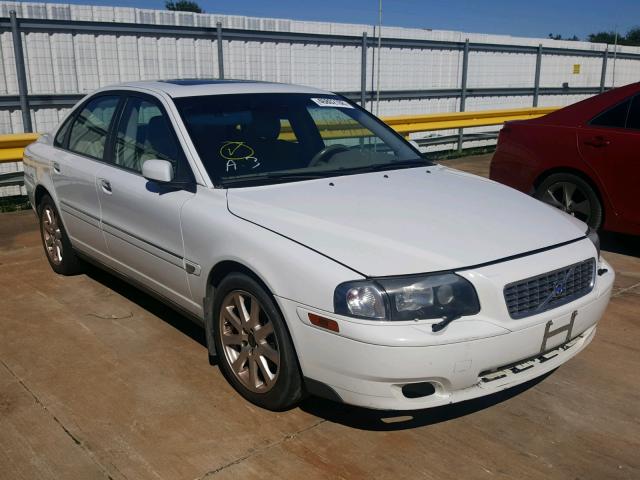 YV1TS59H041366015 - 2004 VOLVO S80 2.5T WHITE photo 1