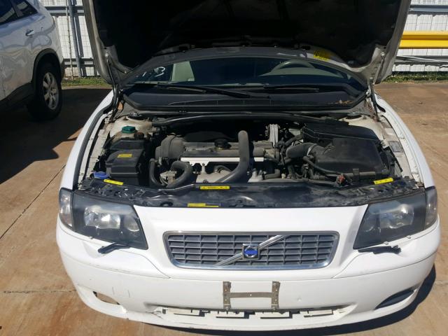 YV1TS59H041366015 - 2004 VOLVO S80 2.5T WHITE photo 7