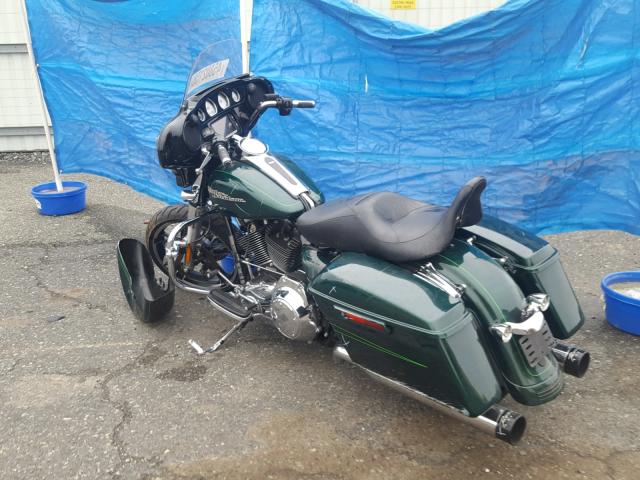 1HD1KRM10FB662789 - 2015 HARLEY-DAVIDSON FLHXS STRE GREEN photo 4