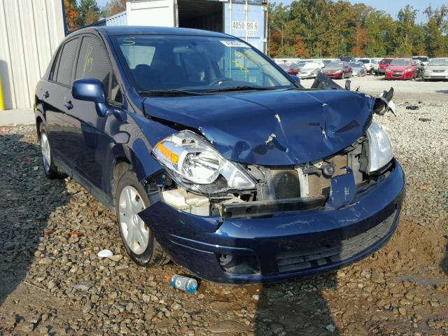 3N1BC1AP5AL457976 - 2010 NISSAN VERSA S BLUE photo 1