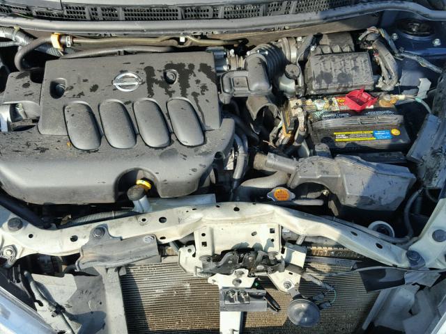 3N1BC1AP5AL457976 - 2010 NISSAN VERSA S BLUE photo 7