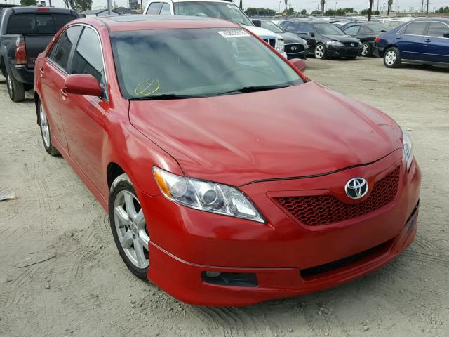 4T1BK46K77U003933 - 2007 TOYOTA CAMRY NEW RED photo 1
