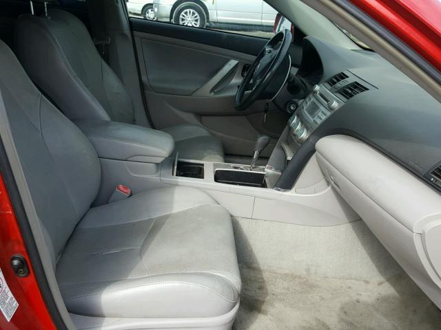 4T1BK46K77U003933 - 2007 TOYOTA CAMRY NEW RED photo 5