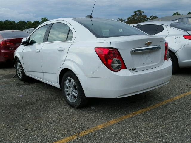 1G1JC5SH5G4117807 - 2016 CHEVROLET SONIC LT WHITE photo 3