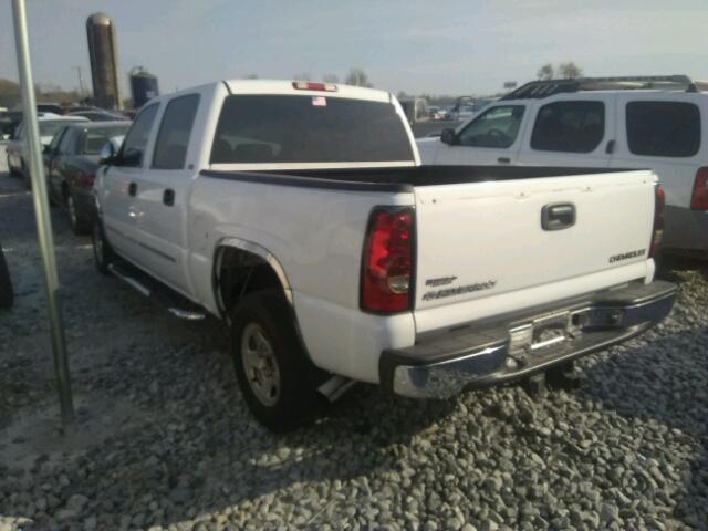 2GCEC13T651345702 - 2005 CHEVROLET SILVERADO WHITE photo 3