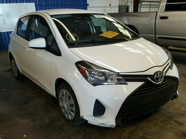 VNKKTUD31HA085438 - 2017 TOYOTA YARIS L WHITE photo 1