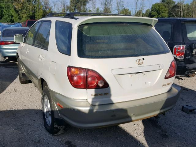 JT6HF10U1Y0099778 - 2000 LEXUS RX 300 WHITE photo 3