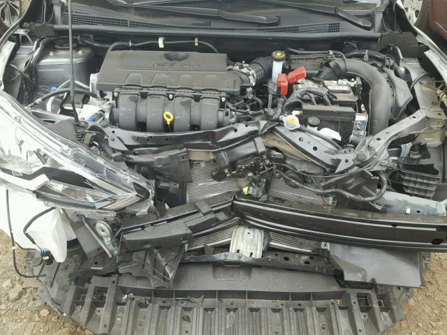 3N1AB7AP1HY303828 - 2017 NISSAN SENTRA S GRAY photo 7