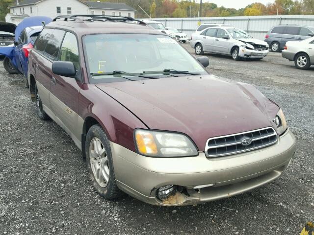 4S3BH6652Y7626059 - 2000 SUBARU LEGACY MAROON photo 1