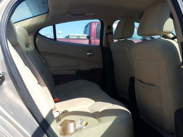 2G2WP552361260102 - 2006 PONTIAC GRAND PRIX ყავისფერი ფოტო 6