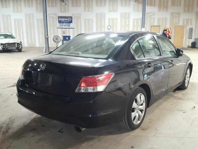 1HGCP26709A139112 - 2009 HONDA ACCORD EX BLACK photo 4