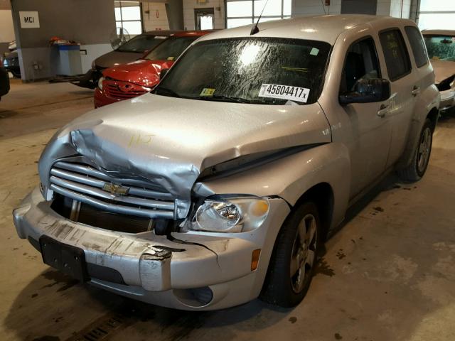 3GNBAAFW9BS555801 - 2011 CHEVROLET HHR LS SILVER photo 2