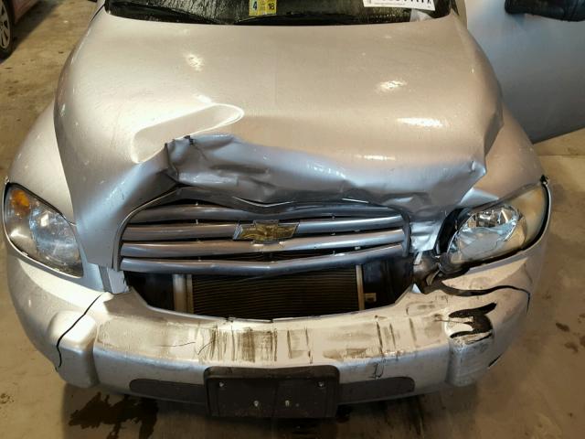3GNBAAFW9BS555801 - 2011 CHEVROLET HHR LS SILVER photo 7