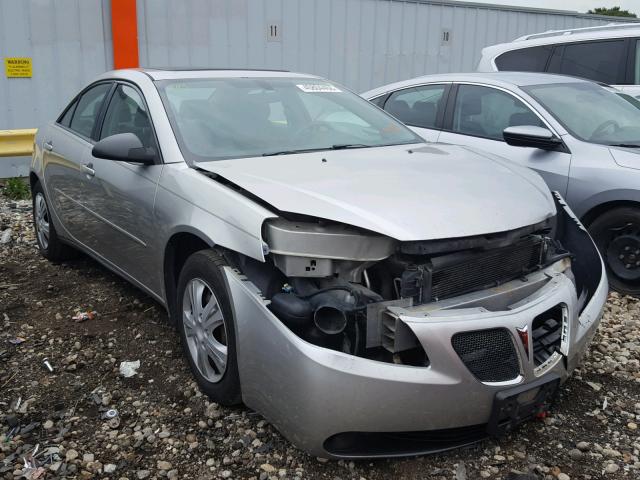 1G2ZG558264102288 - 2006 PONTIAC G6 SE1 SILVER photo 1