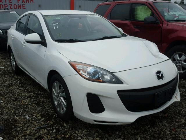 JM1BL1V7XD1806388 - 2013 MAZDA 3 I WHITE photo 1