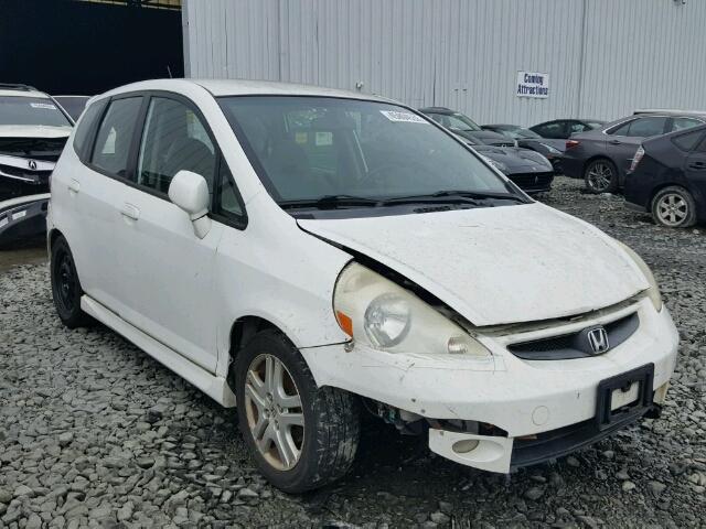 JHMGD38697S058652 - 2007 HONDA FIT S 白色 照片 1