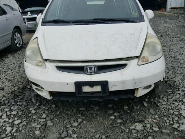 JHMGD38697S058652 - 2007 HONDA FIT S 白色 照片 9