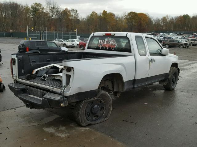 1GCKTBD94A8145470 - 2010 CHEVROLET COLORADO WHITE photo 4