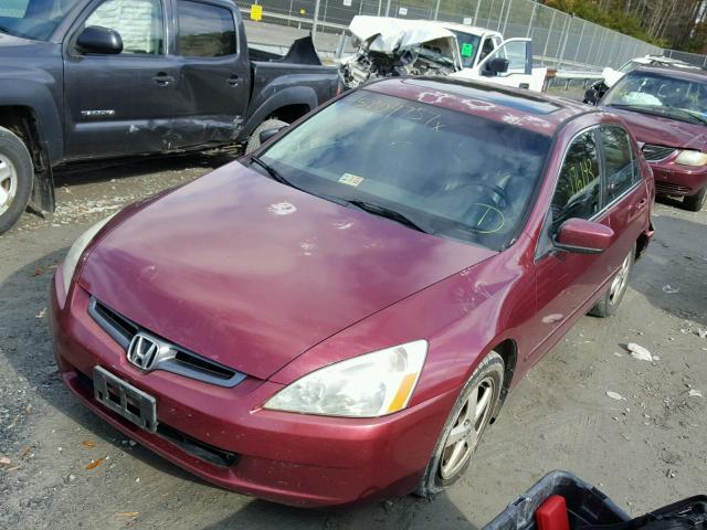 JHMCM56733C073321 - 2003 HONDA ACCORD EX RED photo 1