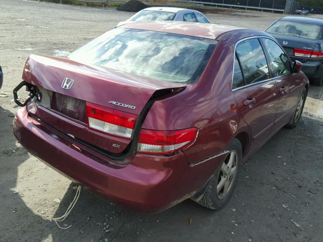 JHMCM56733C073321 - 2003 HONDA ACCORD EX RED photo 4