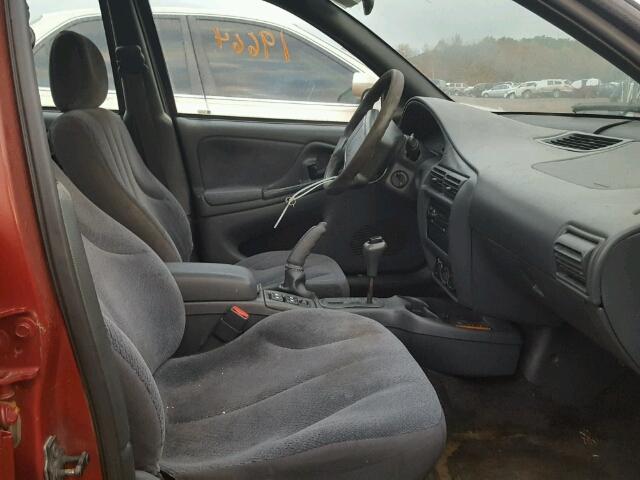 1G1JF524517264767 - 2001 CHEVROLET CAVALIER L ORANGE photo 5