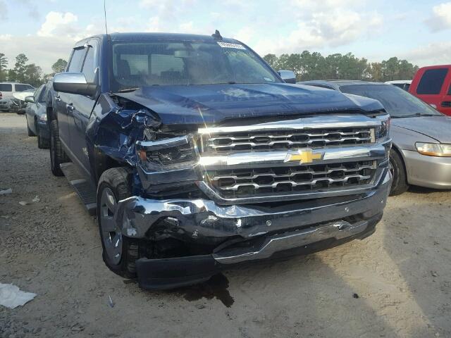 3GCPCSEC6HG289462 - 2017 CHEVROLET SILVERADO BLUE photo 1