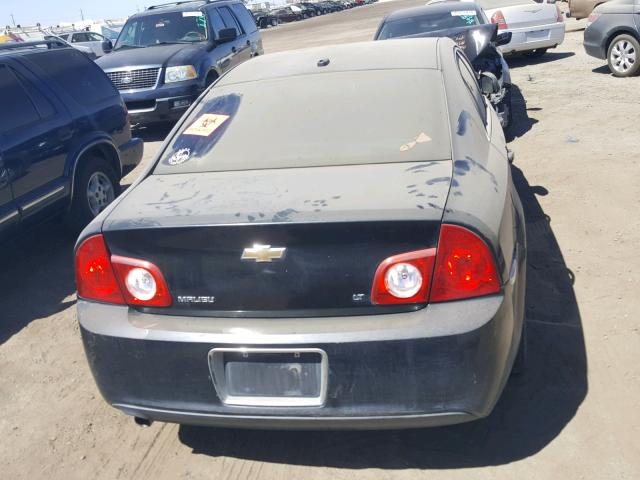 1G1ZH57B38F293768 - 2008 CHEVROLET MALIBU 1LT 黑色 照片 9