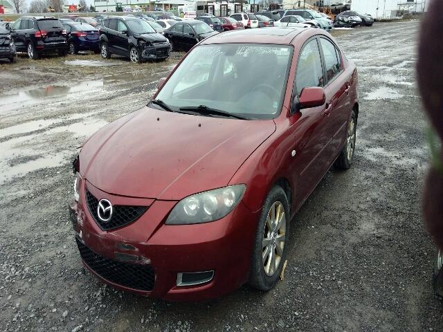 JM1BK32F491231657 - 2009 MAZDA 3 I MAROON photo 2