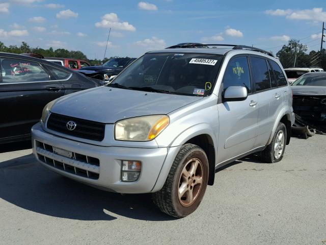 JTEHH20VX26059961 - 2002 TOYOTA RAV4 SILVER photo 2