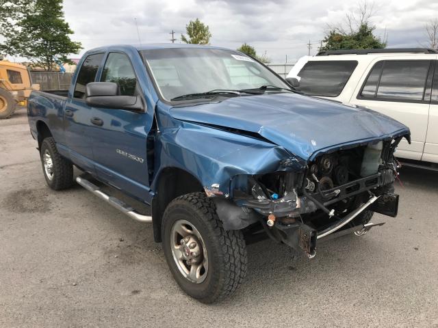 3D7KU28C83G842923 - 2003 DODGE RAM 2500 S BLUE photo 1