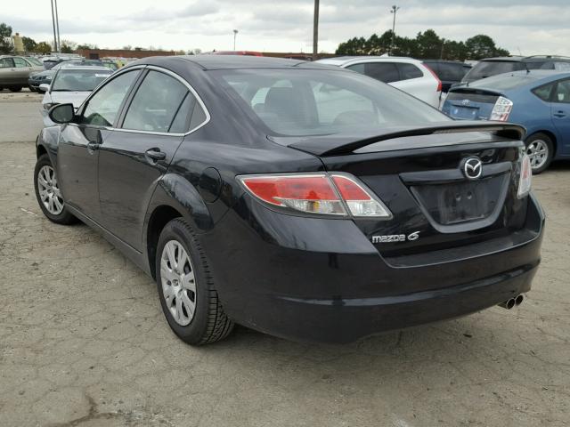 1YVHZ8BH4B5M00699 - 2011 MAZDA 6 I BLACK photo 3