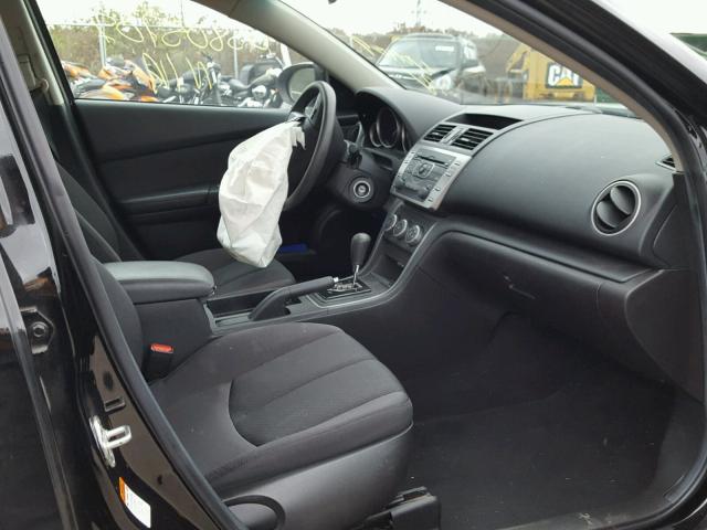 1YVHZ8BH4B5M00699 - 2011 MAZDA 6 I BLACK photo 5