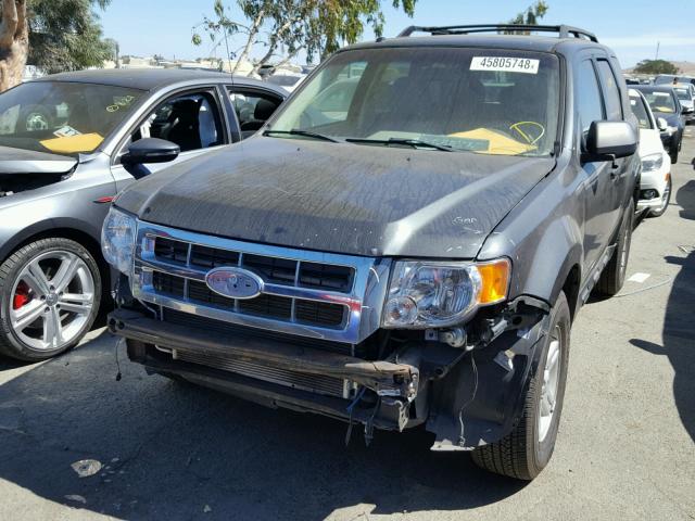 1FMCU49H18KE77260 - 2008 FORD ESCAPE HEV GRAY photo 2