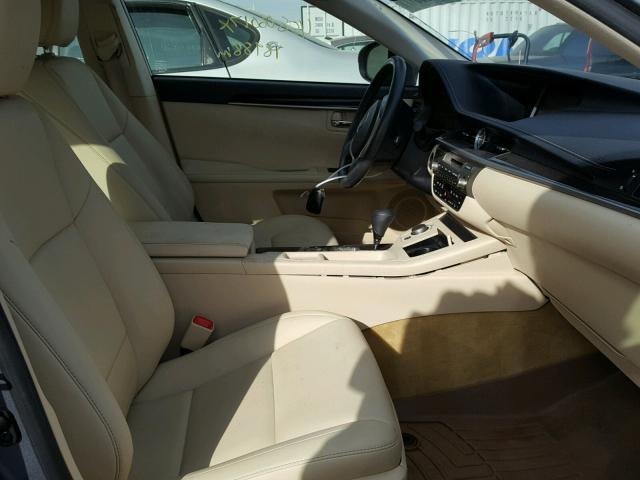 JTHBK1GG8D2062203 - 2013 LEXUS ES 350 GRAY photo 5