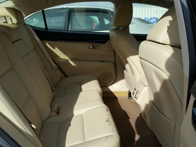 JTHBK1GG8D2062203 - 2013 LEXUS ES 350 GRAY photo 6