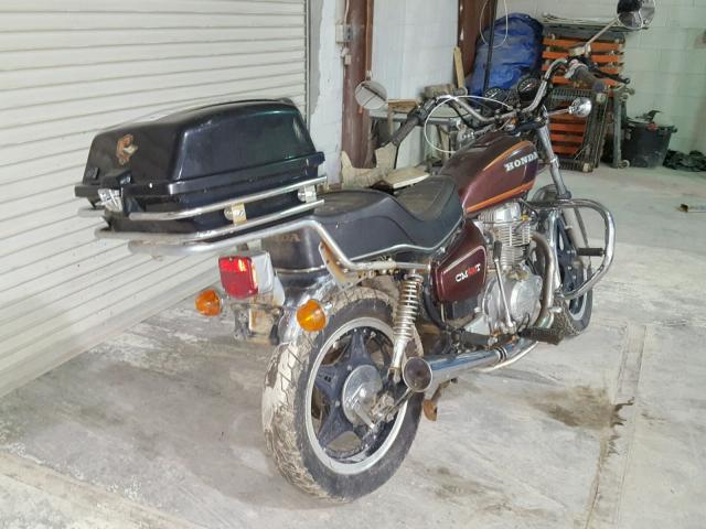 NC012009488 - 1979 HONDA CM400T BROWN photo 4