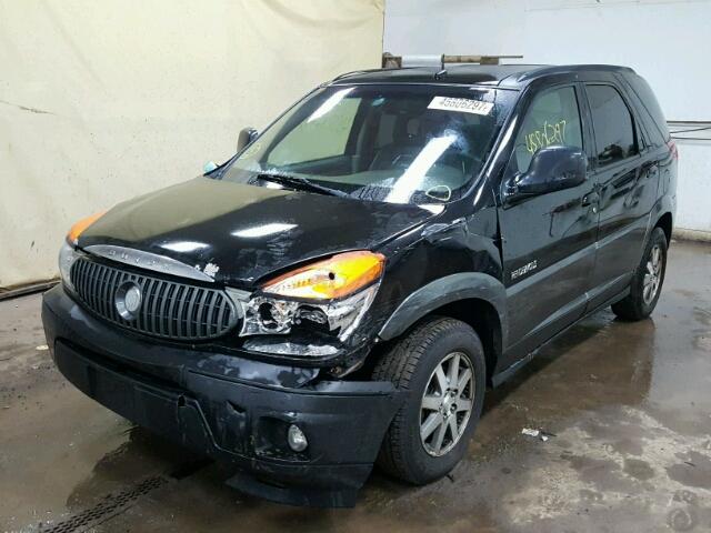 3G5DB03E33S603564 - 2003 BUICK RENDEZVOUS BLACK photo 2