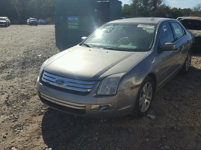 3FAHP08Z79R133410 - 2009 FORD FUSION SEL SILVER photo 2