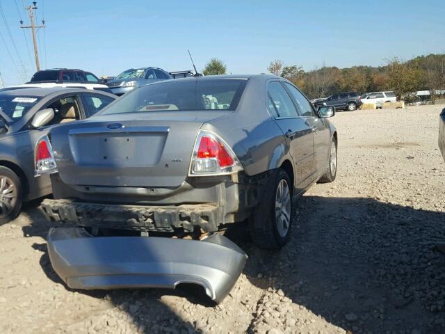 3FAHP08Z79R133410 - 2009 FORD FUSION SEL SILVER photo 4