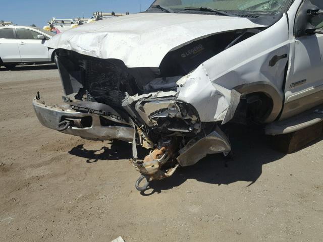 1FTWW31P66EA08668 - 2006 FORD F350 SRW S WHITE photo 9