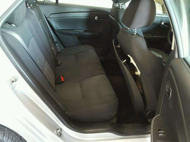 1G1ZC5EB8A4108343 - 2010 CHEVROLET MALIBU 1LT Արծաթագույն լուսանկար 6