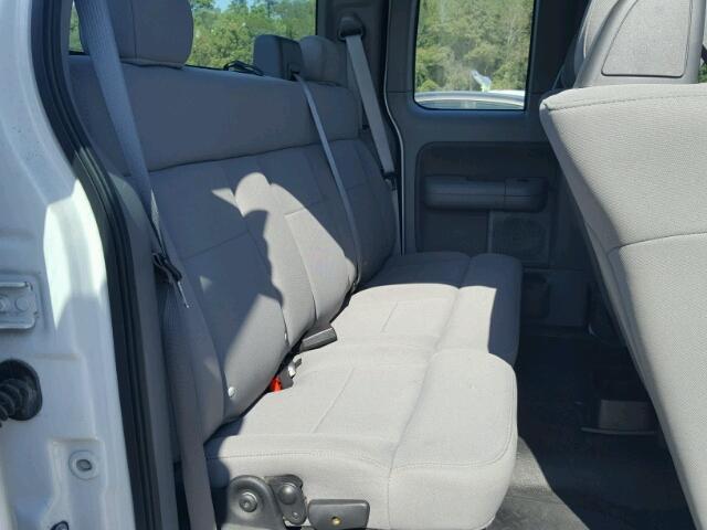 1FTPX14V16KC83043 - 2006 FORD F150 WHITE photo 6