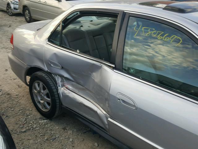 1HGCG66842A135523 - 2002 HONDA ACCORD SILVER photo 9